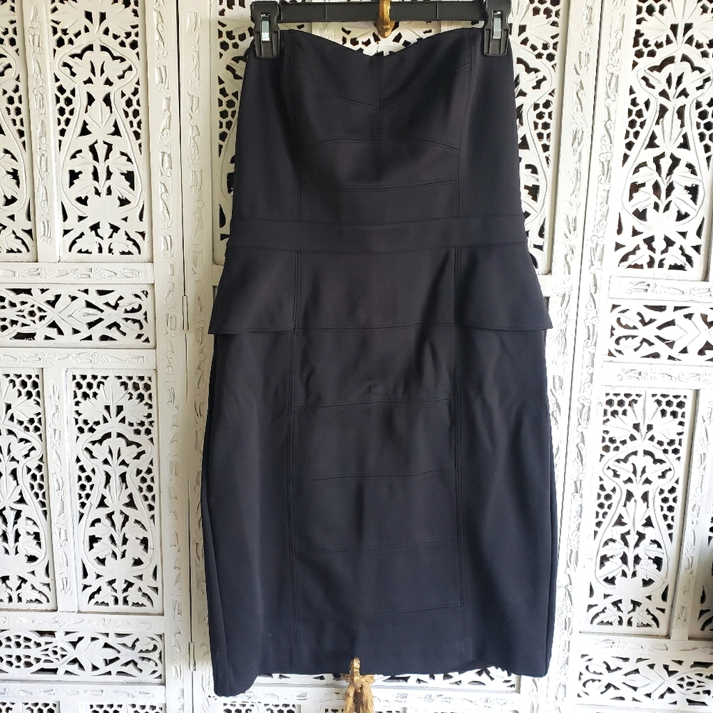 White House Black Market Strapless Dress